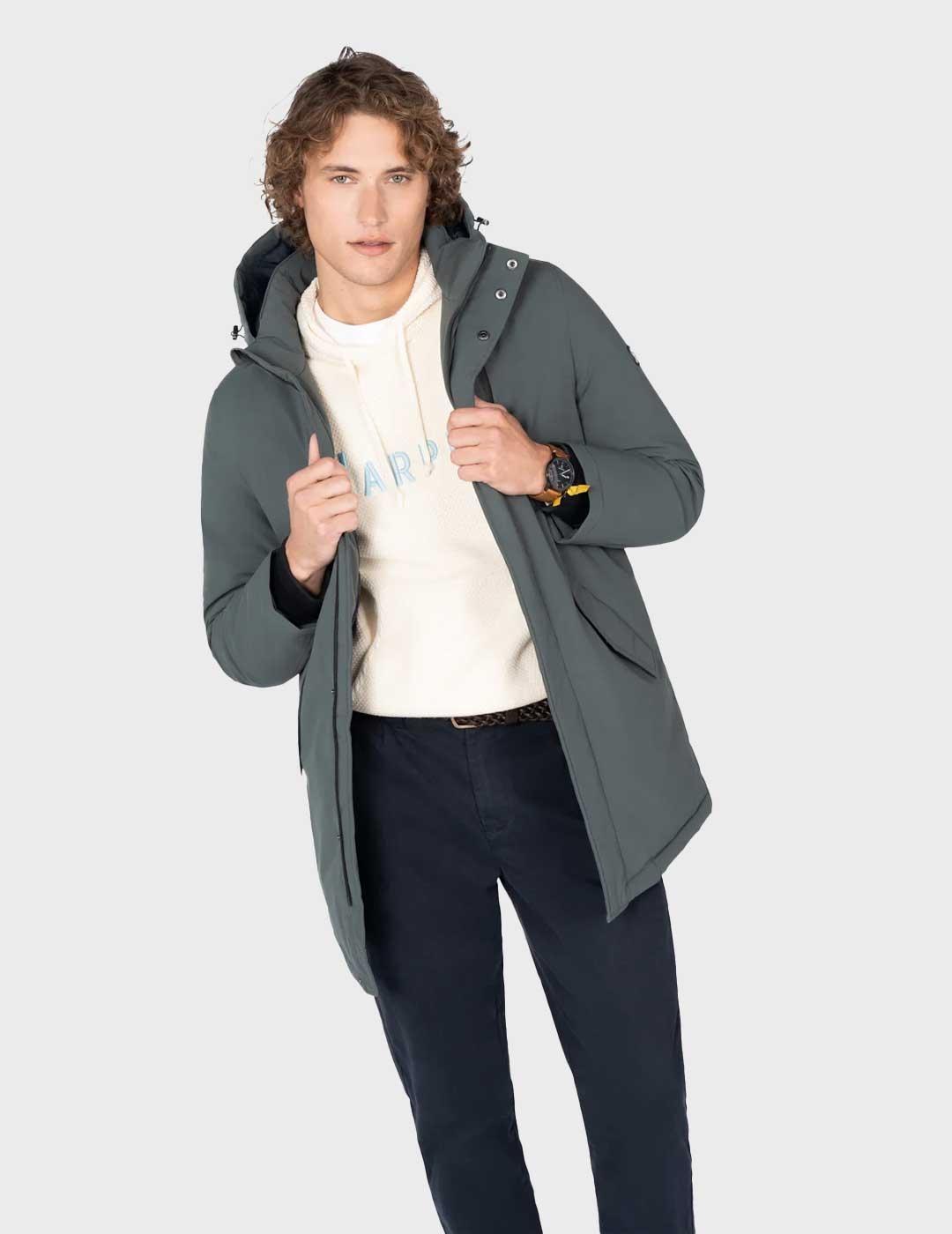 Harper & Neyer Balham chaqueta verde para hombre