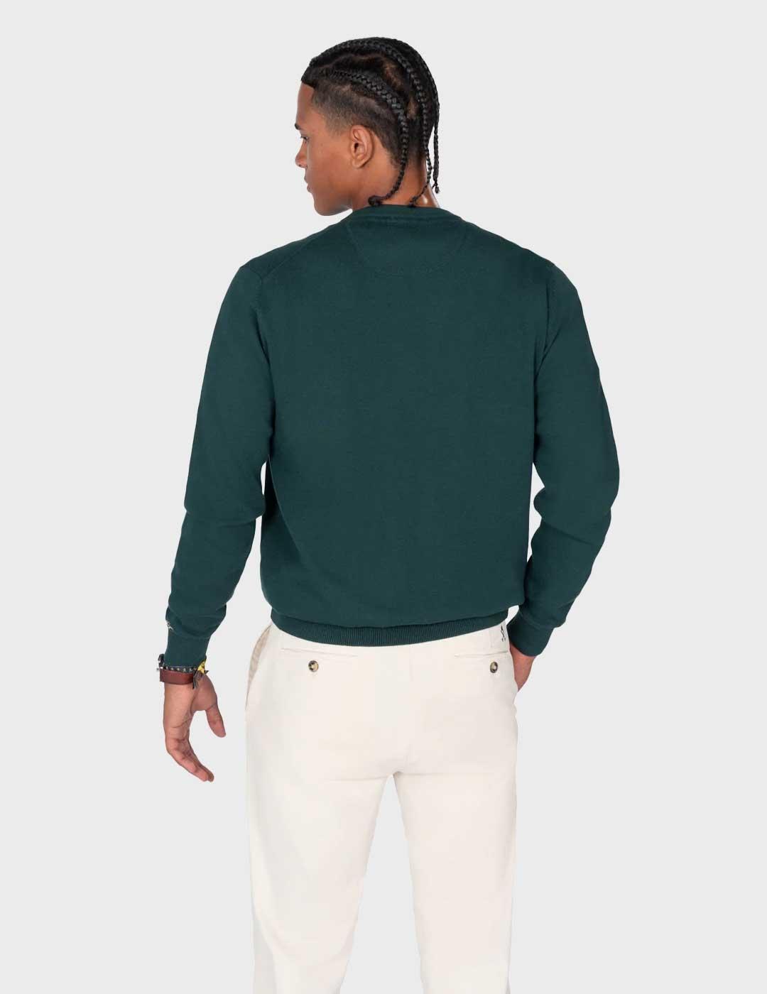 Harper & Neyer Icon Round jersey verde para hombre