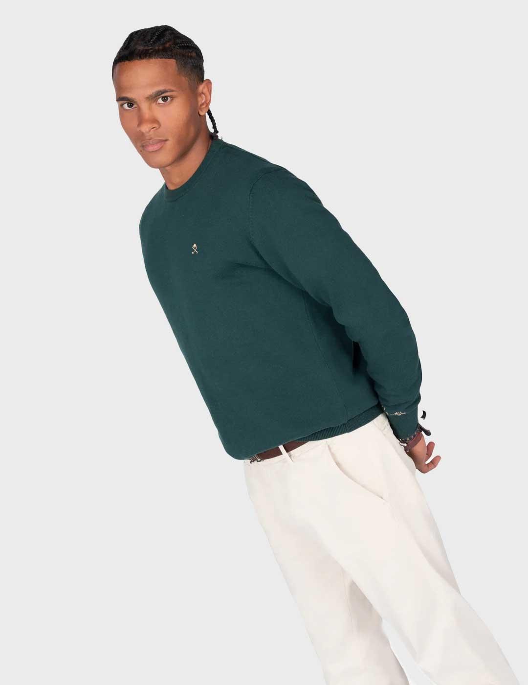 Harper & Neyer Icon Round jersey verde para hombre