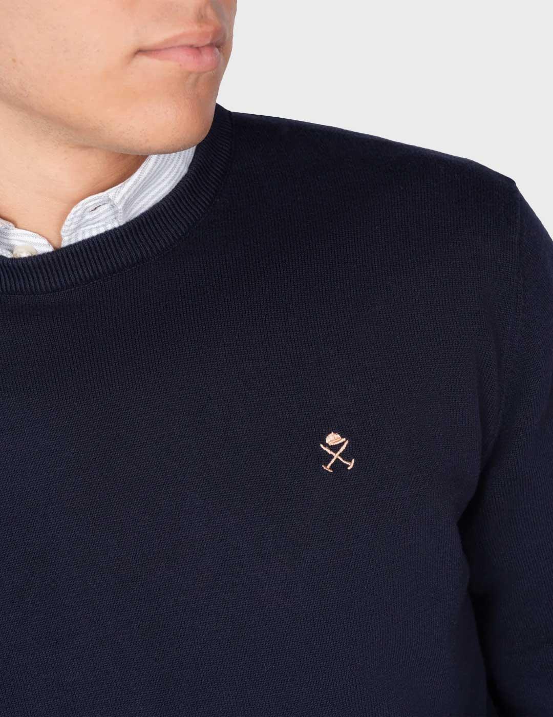 Harper & Neyer Icon Round jersey azul marino para hombre