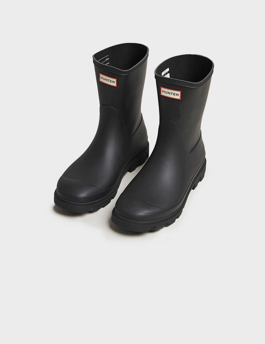 Hunter Dowpour Short botas negras para mujer