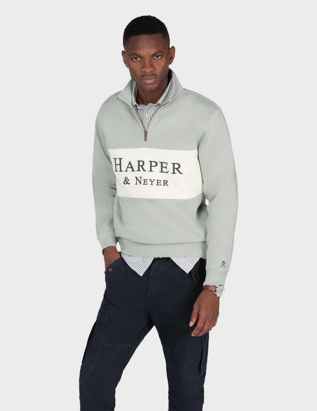 Harper & Neyer Maryland sudadera verde para hombre