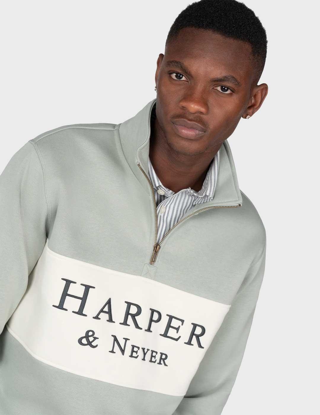 Harper & Neyer Maryland sudadera verde para hombre