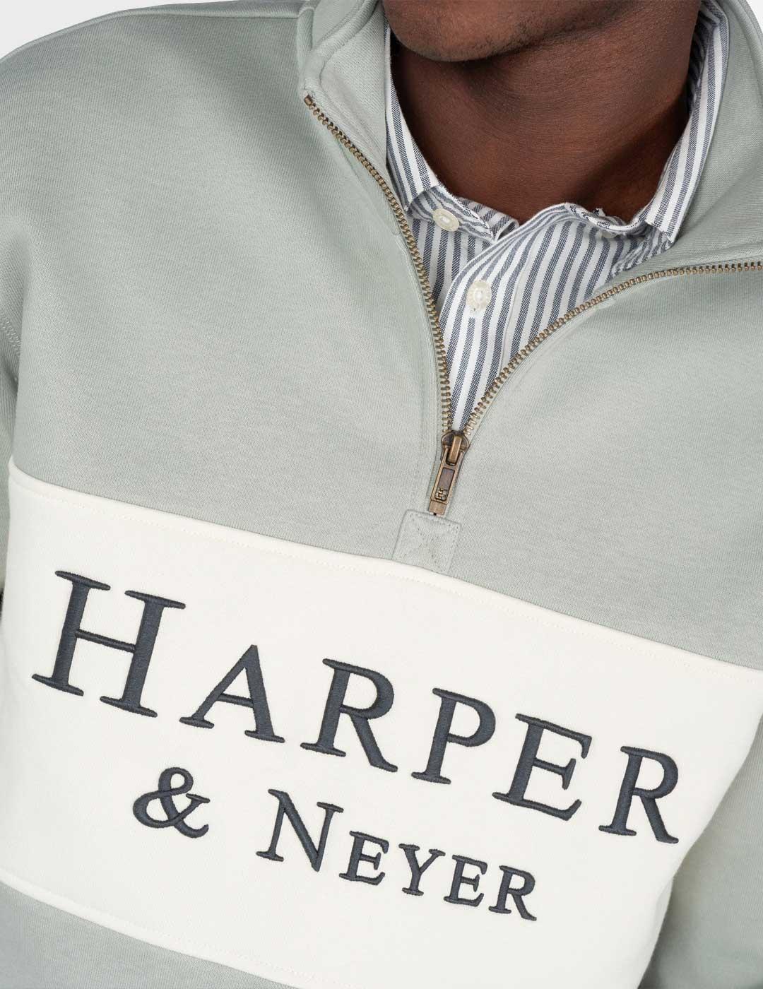 Harper & Neyer Maryland sudadera verde para hombre