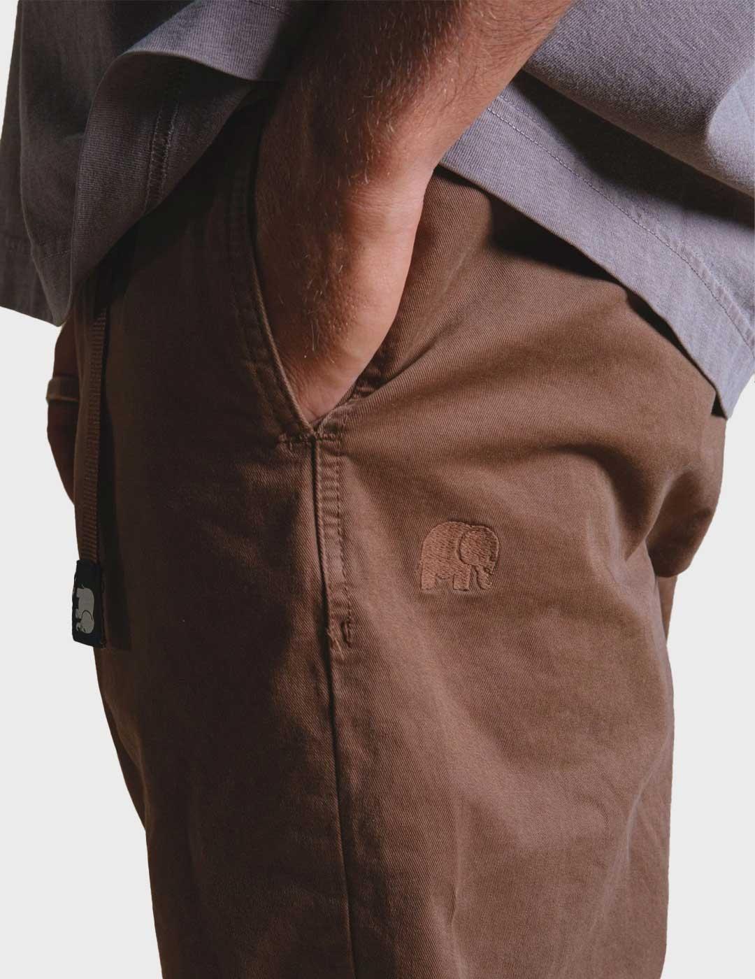 Trendsplant Ecodye pantalón marrón para hombre