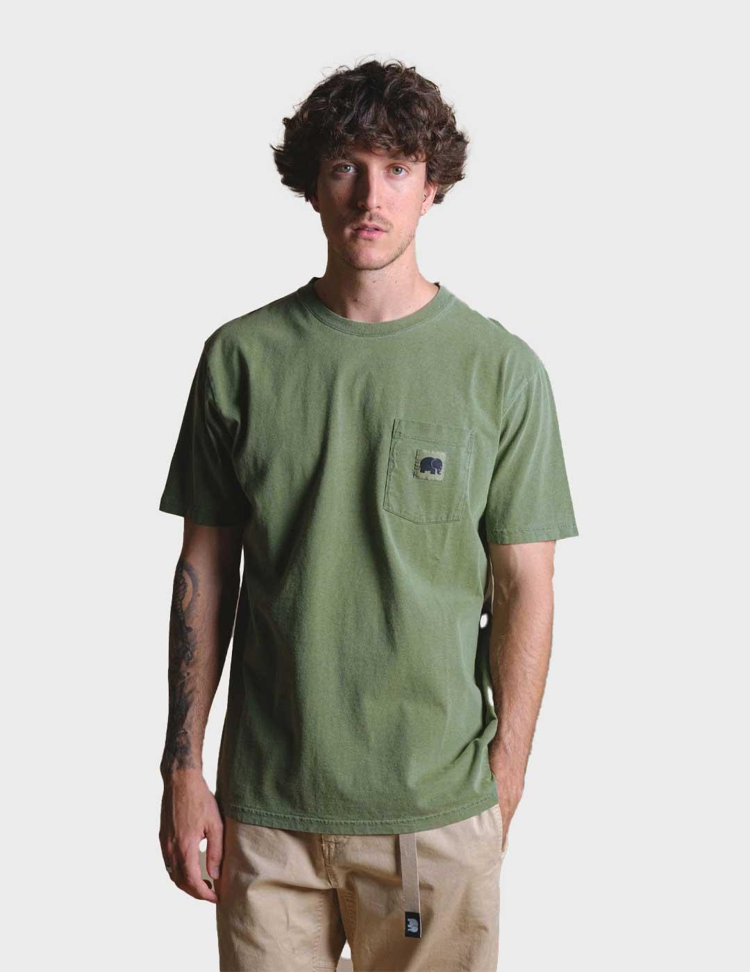 Trendsplant Garza Pigment camiseta verde para hombre