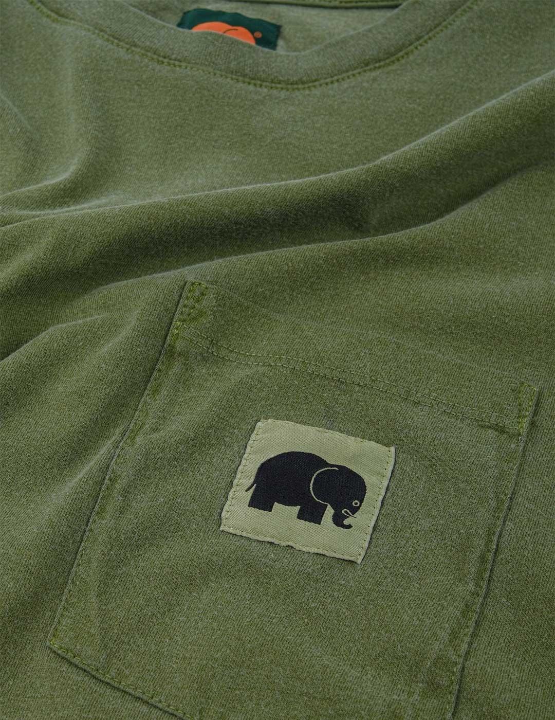 Trendsplant Garza Pigment camiseta verde para hombre