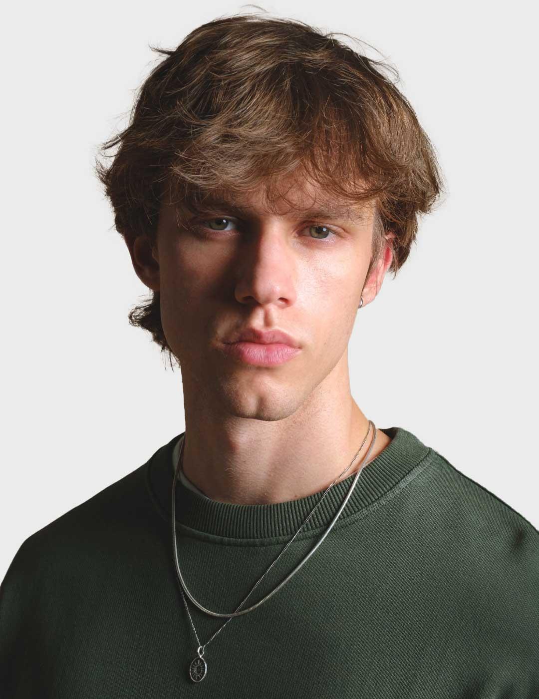 Trensplant Essential Garment sudadera verde para hombre