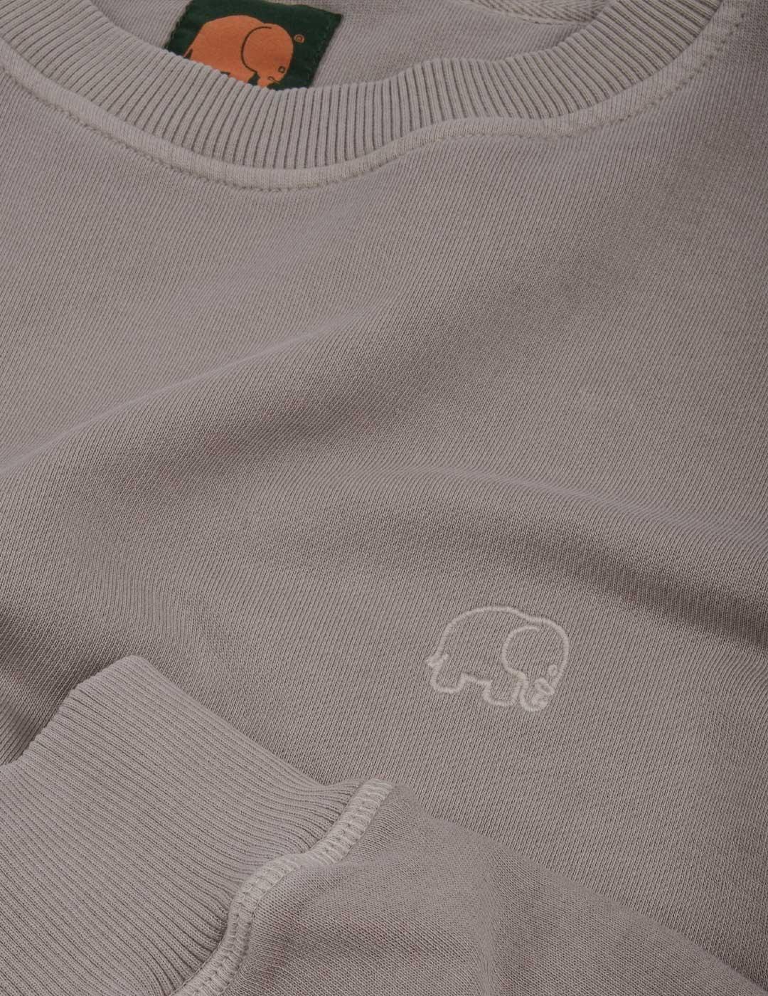 Trendsplant Essential Pigment sudadera gris para hombre