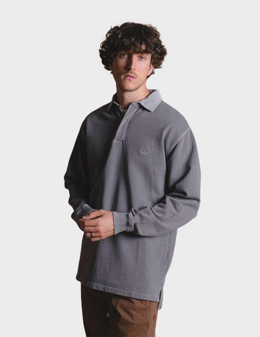 Trendsplant Essential Pigment polo morado para hombre