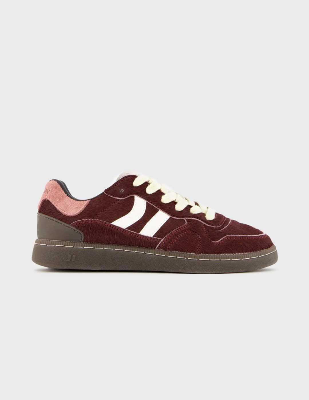 Coolway Goal zapatilla granate para mujer