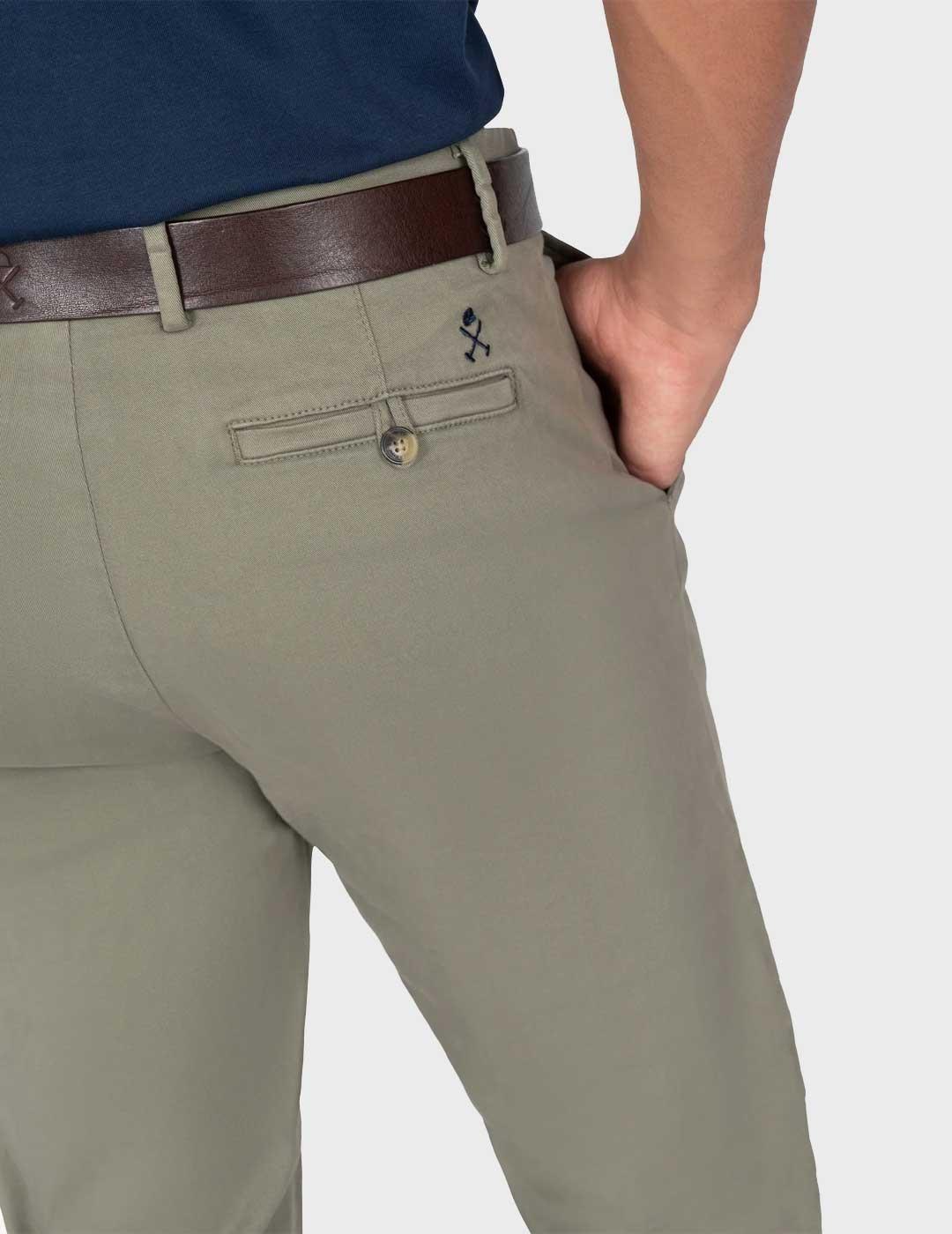 Harper & Neyer Icon pantalón verde chino para hombre