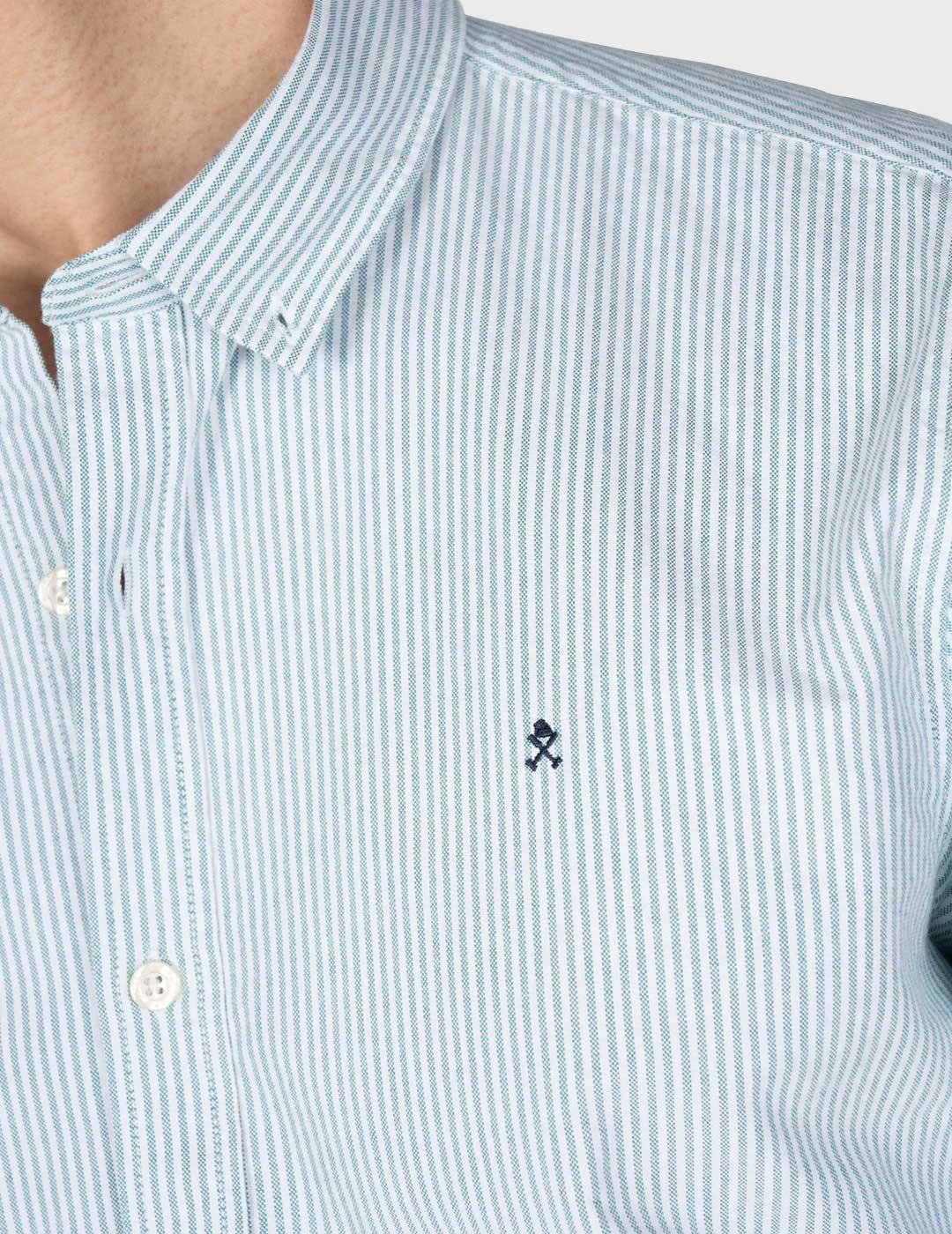 Harper & Neyer Mediterraneo camisa verde para hombre