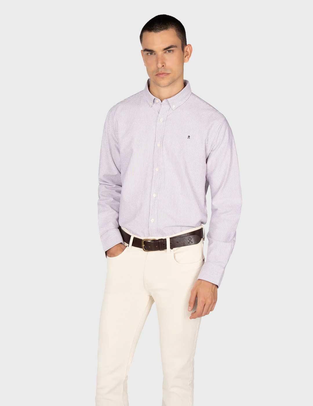 Harper & Neyer Mediterraneo camisa azul para hombre