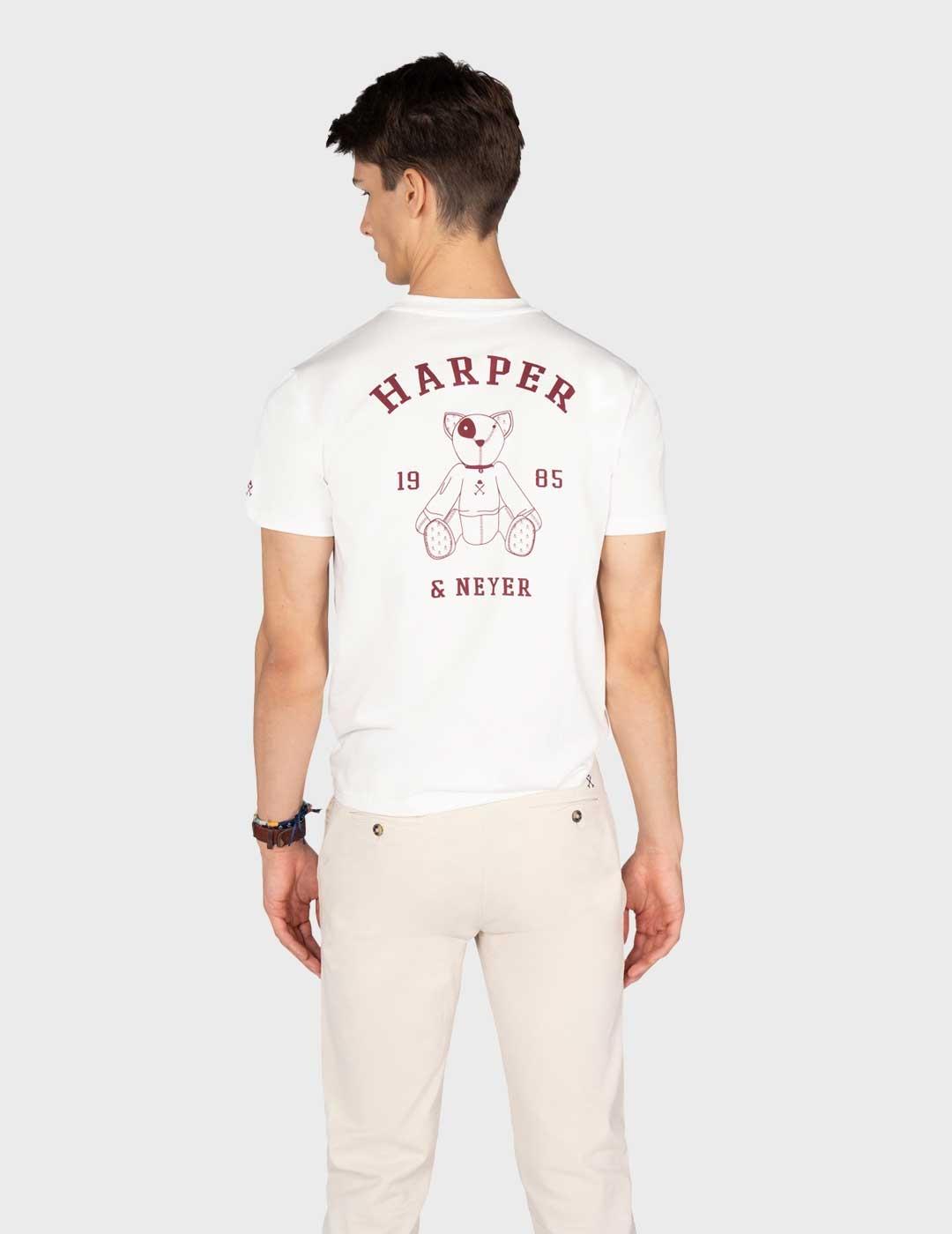 Harper & Neyer Arthur camiseta blanca para hombre
