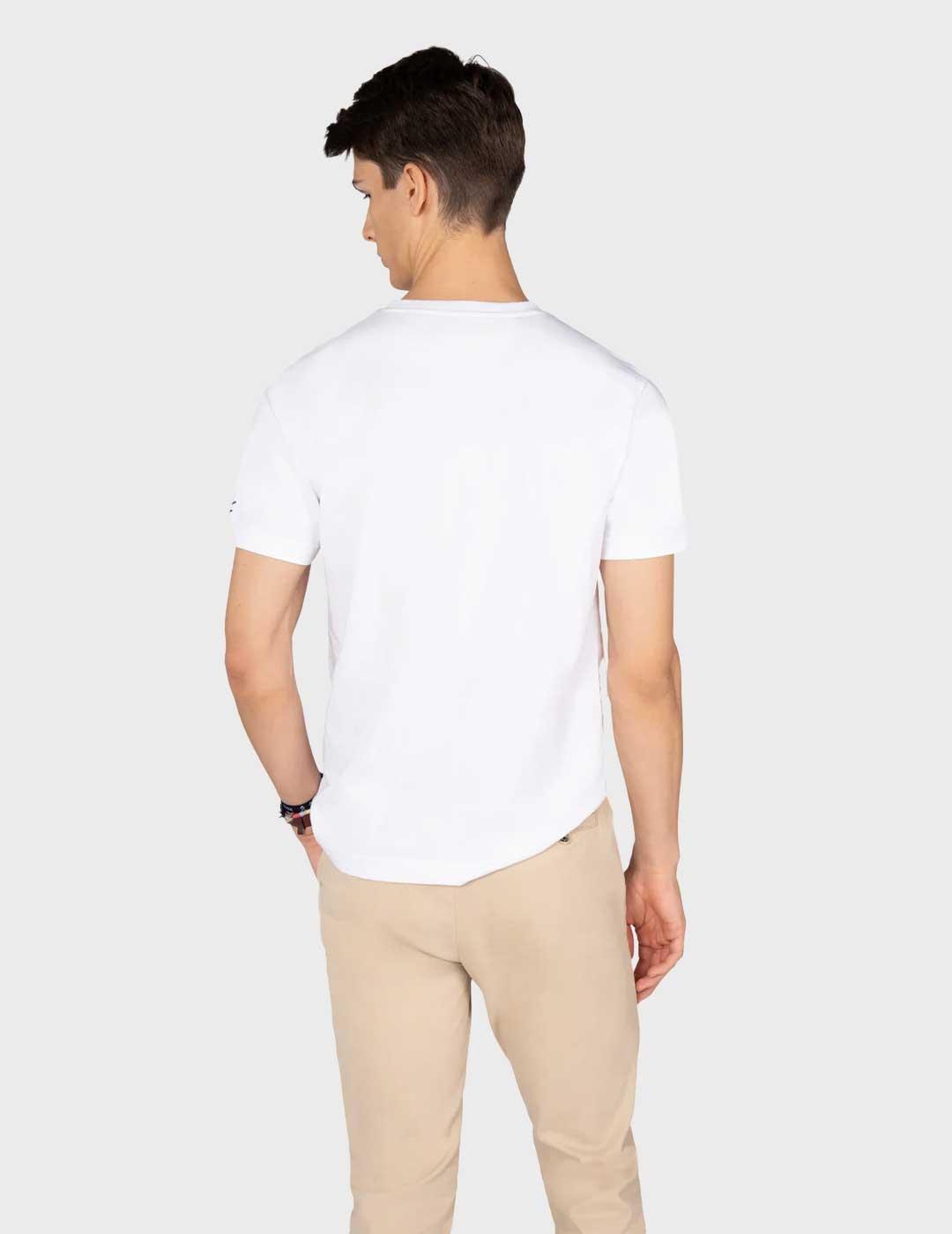 Harper & Neyer Rugby camiseta blanca para hombre