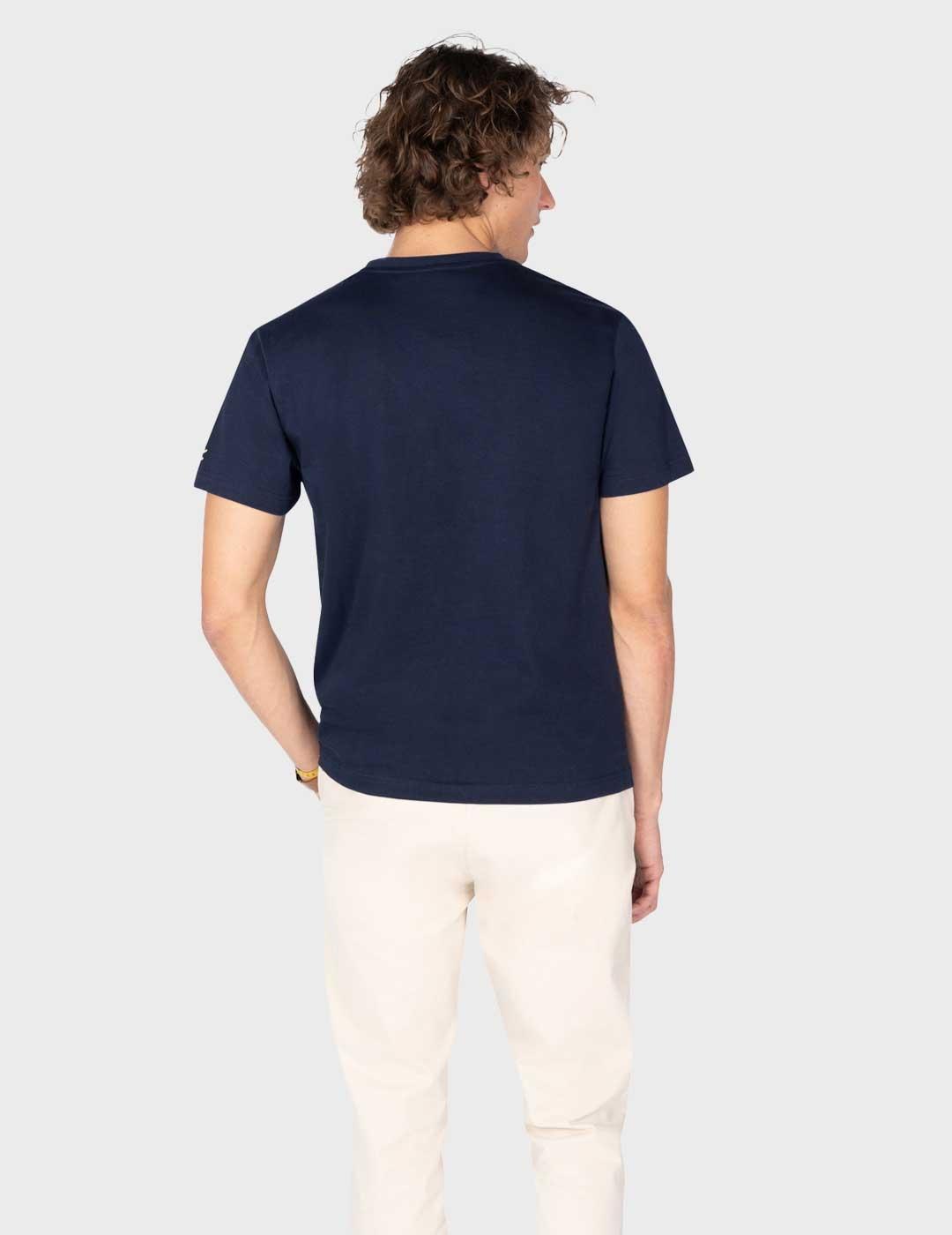 Harper & Neyer Skull camiseta azul marino para hombre