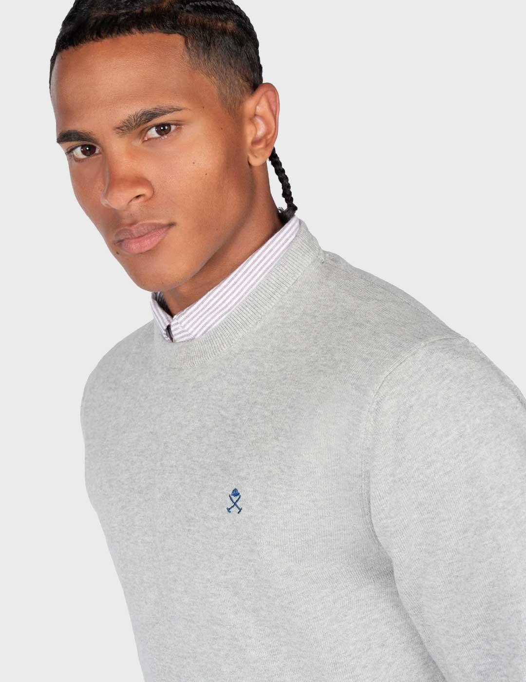 Harper & Neyer Icon Round jersey gris para hombre