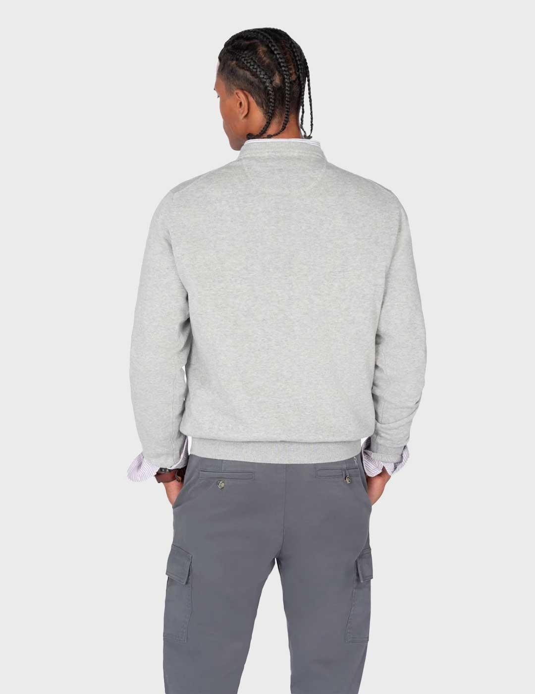 Harper & Neyer Icon Round jersey gris para hombre