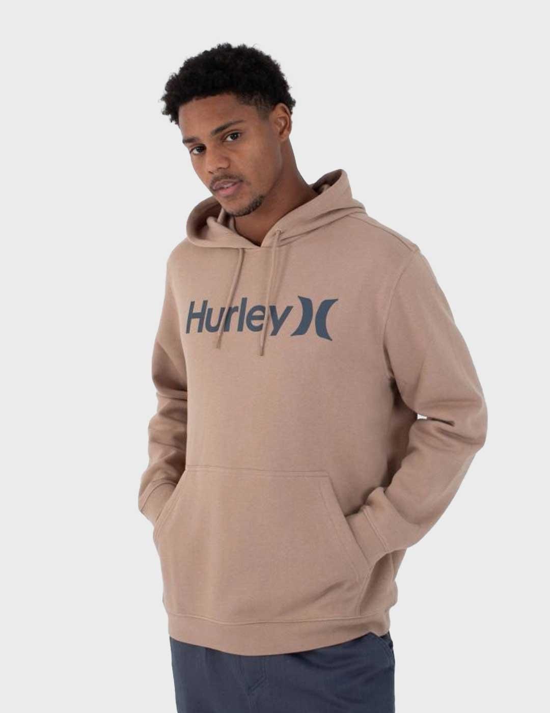 Hurley Oao Solid sudadera beige para hombre