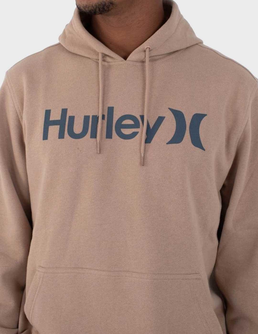 Hurley Oao Solid sudadera beige para hombre