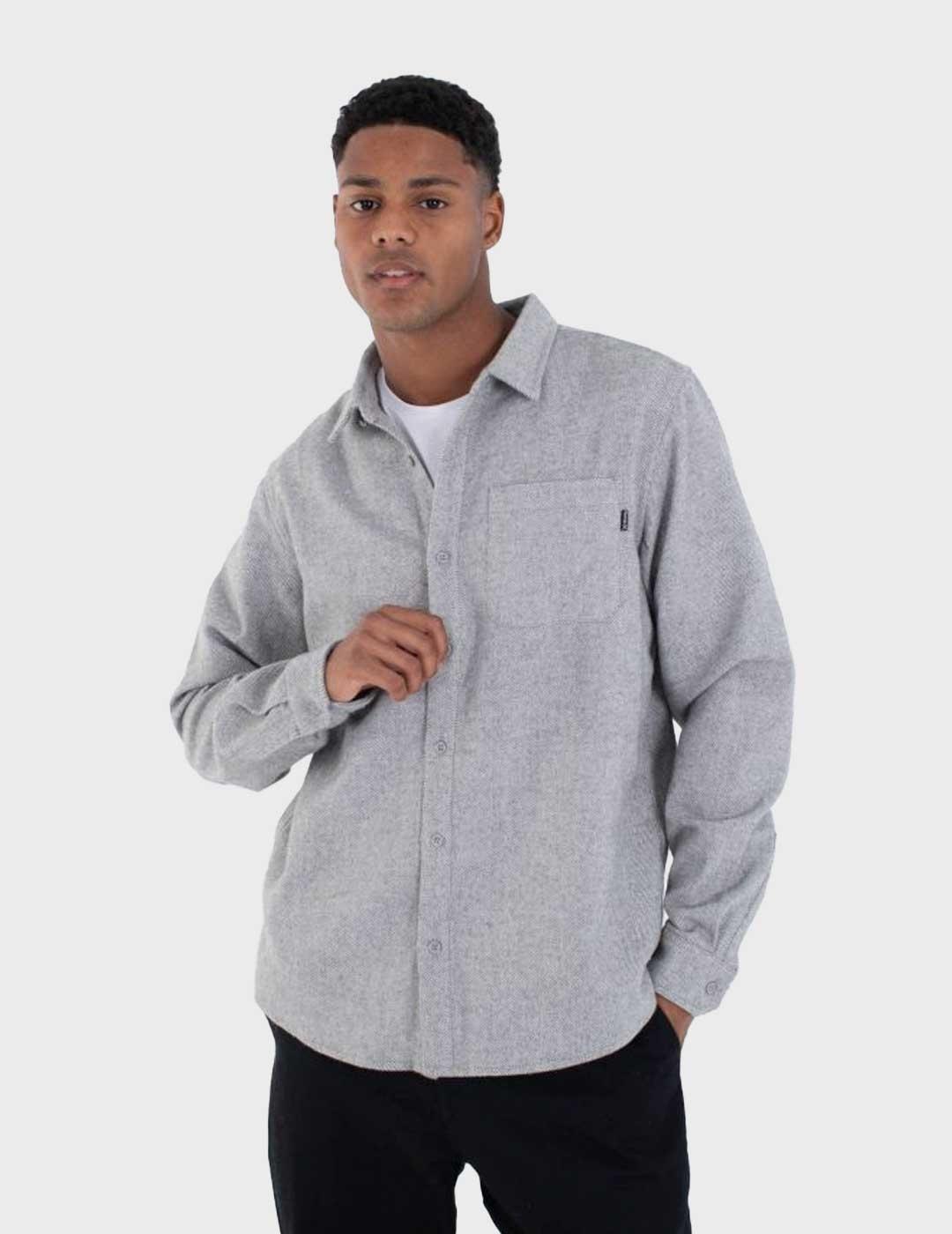 Hurley Axe camisa gris para hombre