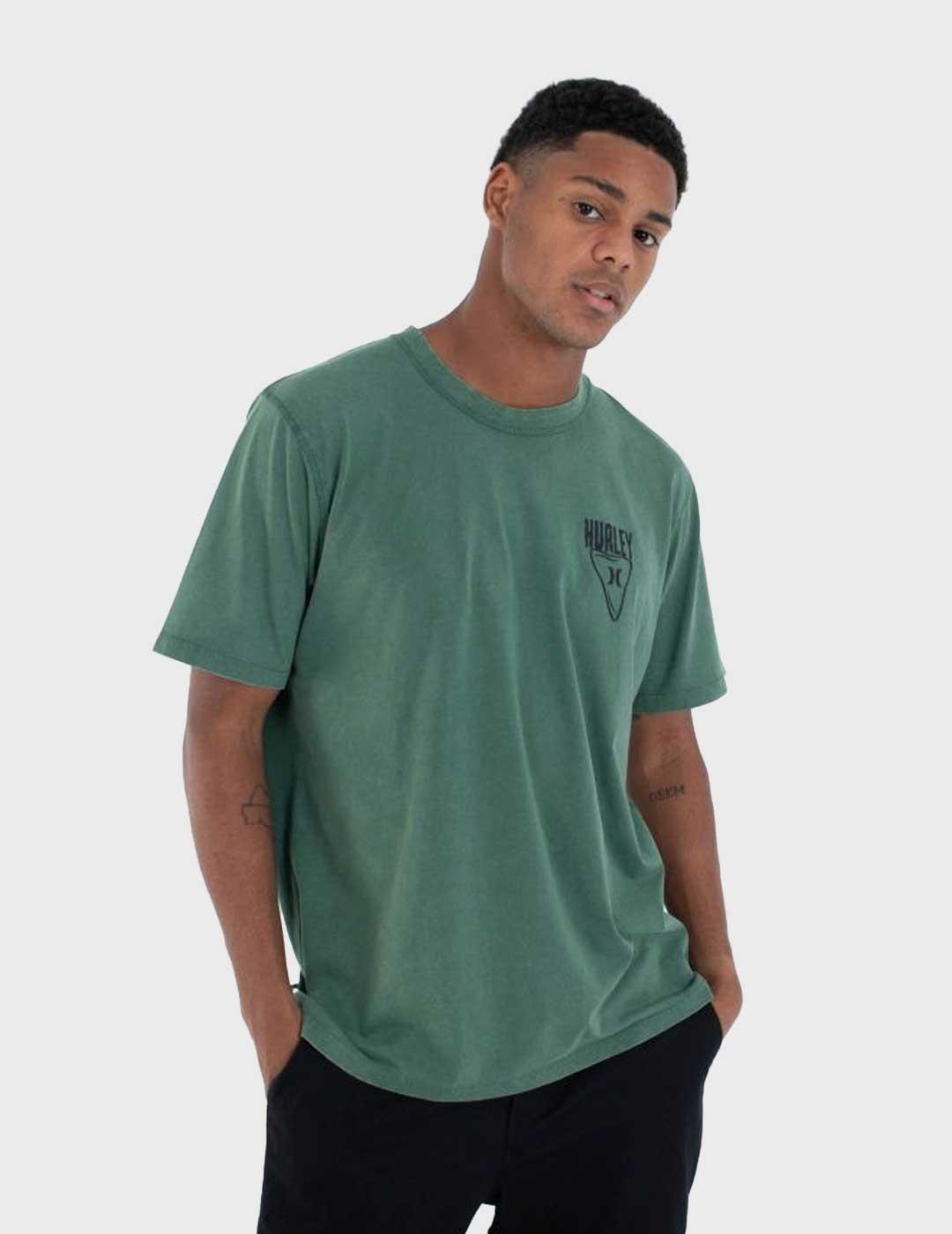 Hurley Sider camiseta verde para hombre