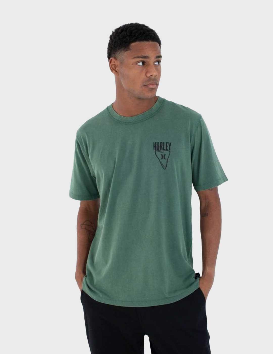 Hurley Sider camiseta verde para hombre