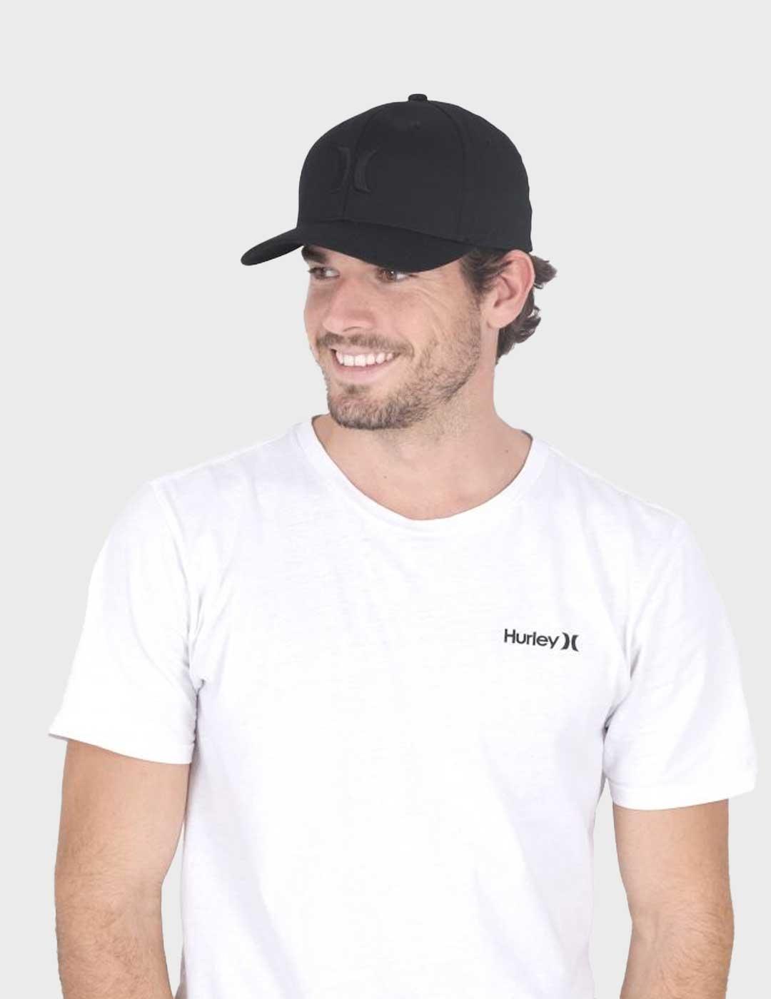 Hurley One and Only gorra negra para hombre y mujer