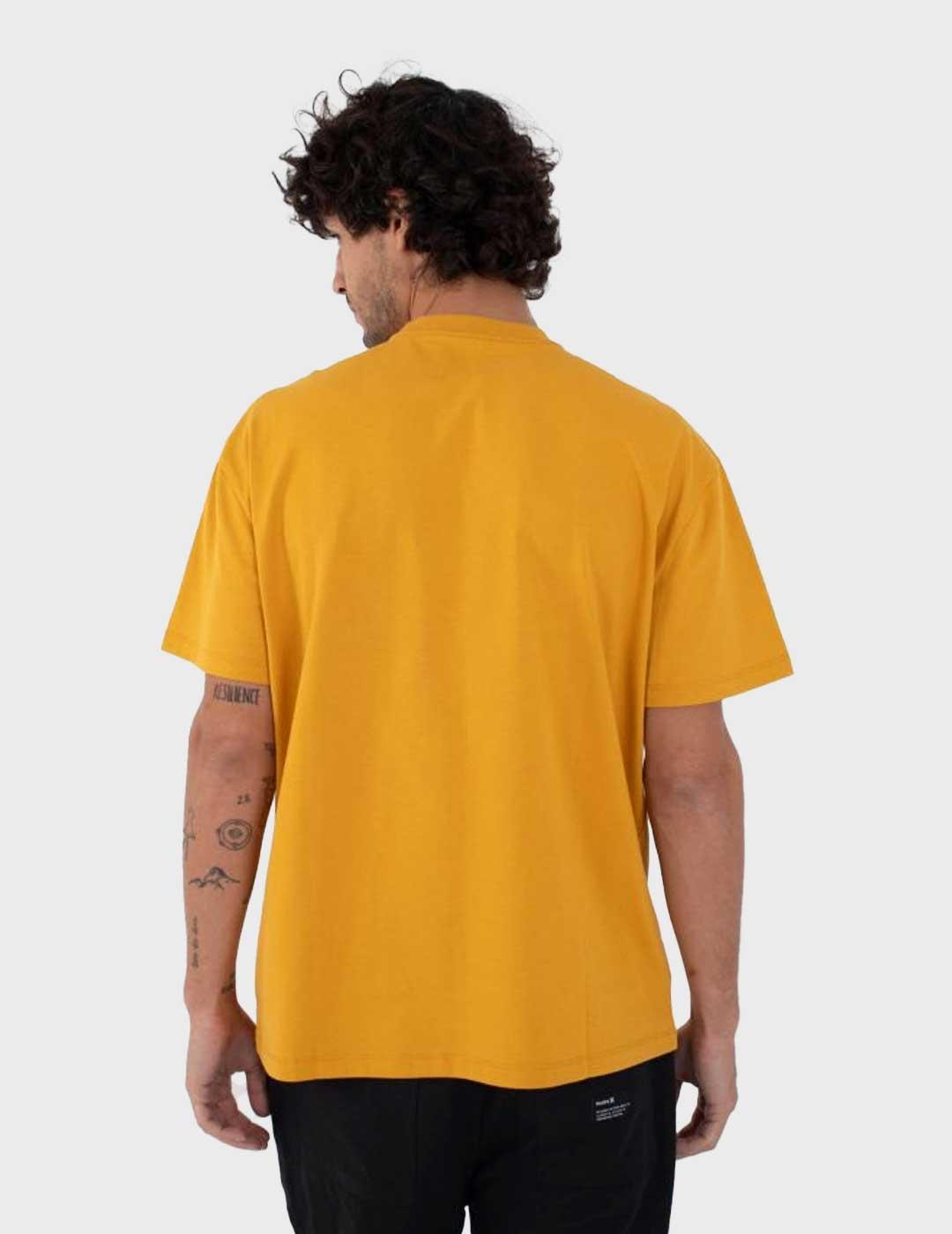Hurley Bolt camiseta amarilla para hombre