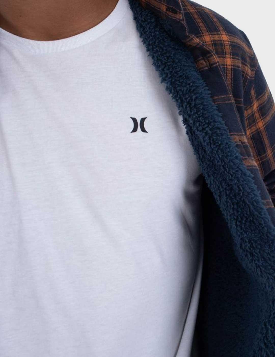 Hurley Axe Sherpa camisa azul marino para hombre