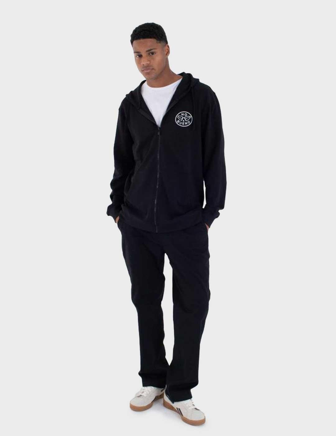 Hurley Sider sudadera negra con cremallera para hombre