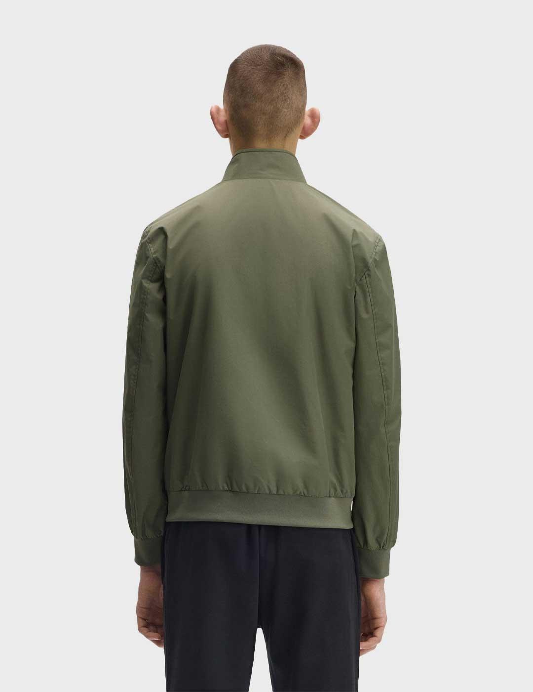 Fred Perry Brentham chaqueta verde para hombre