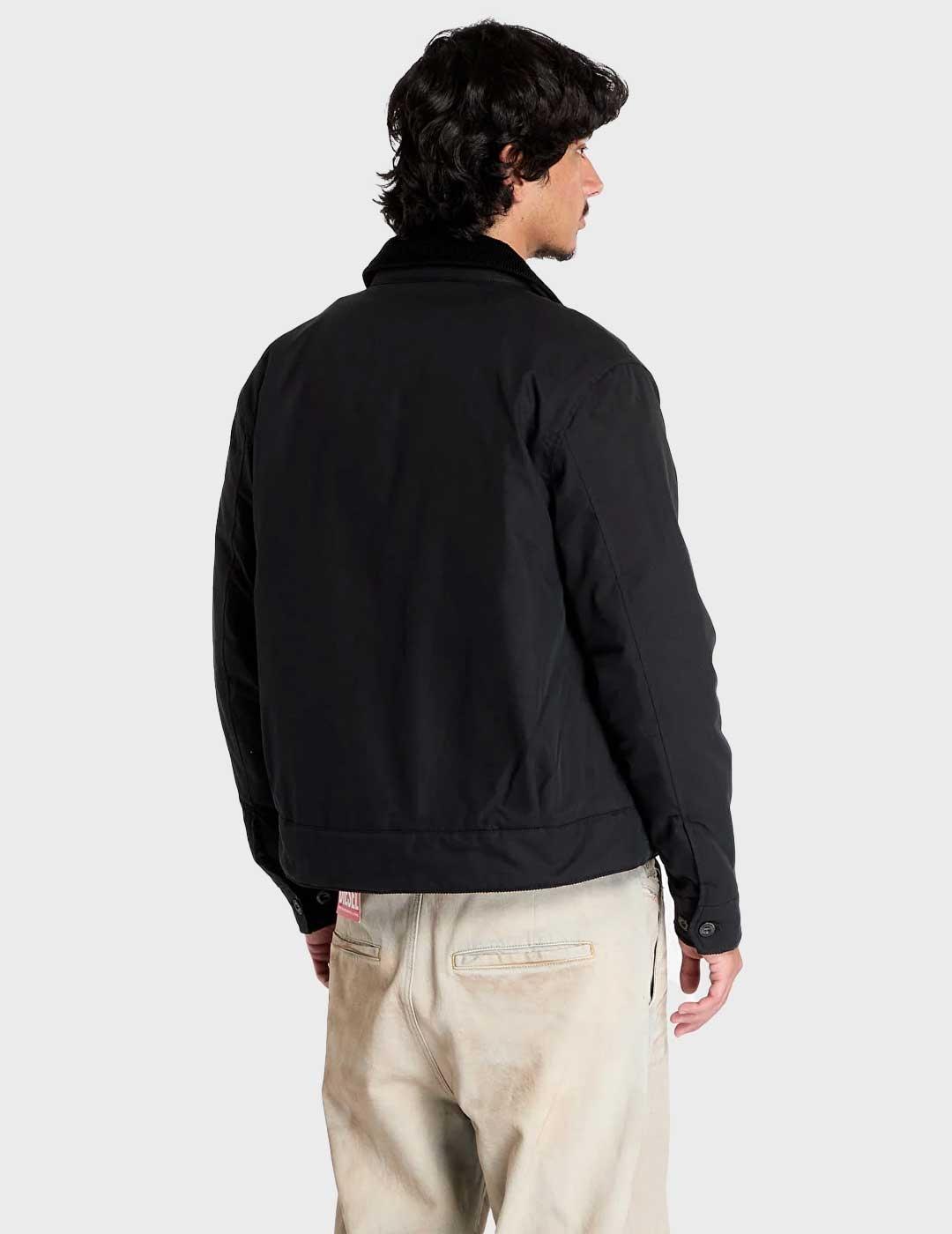 Fred Perry The Caban chaqueta negra para hombre