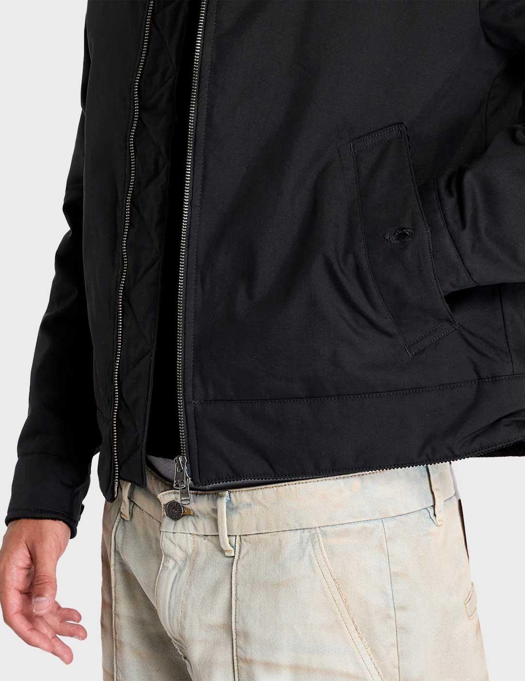 Fred Perry The Caban chaqueta negra para hombre