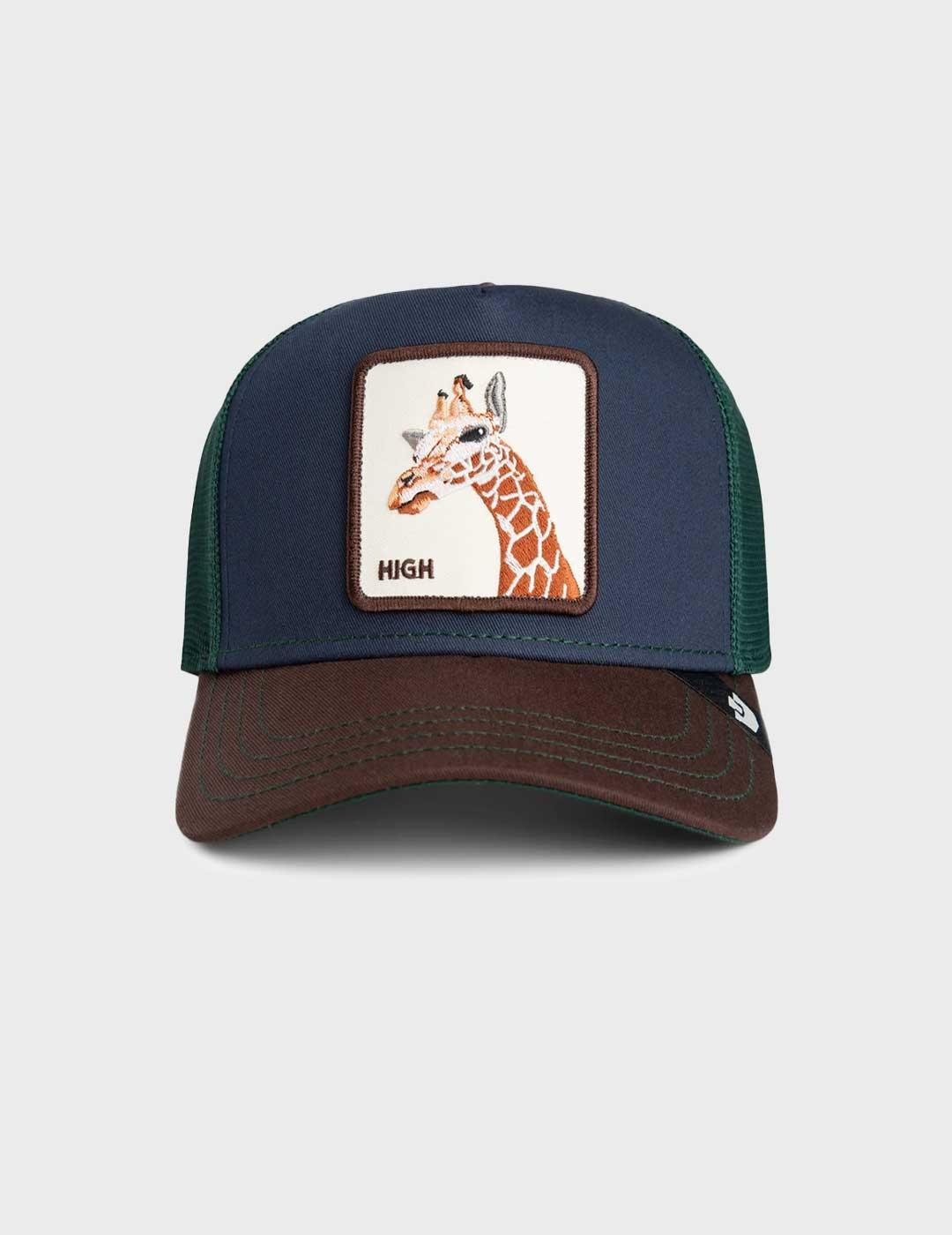 Goorin Tricolor Giraffe gorra azul para hombre y mujer