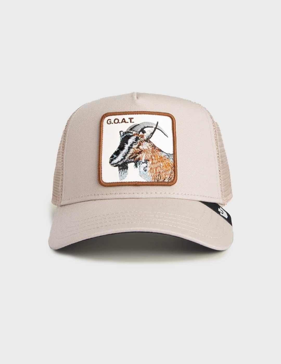 Goorin Goat gorra beige para hombre y mujer