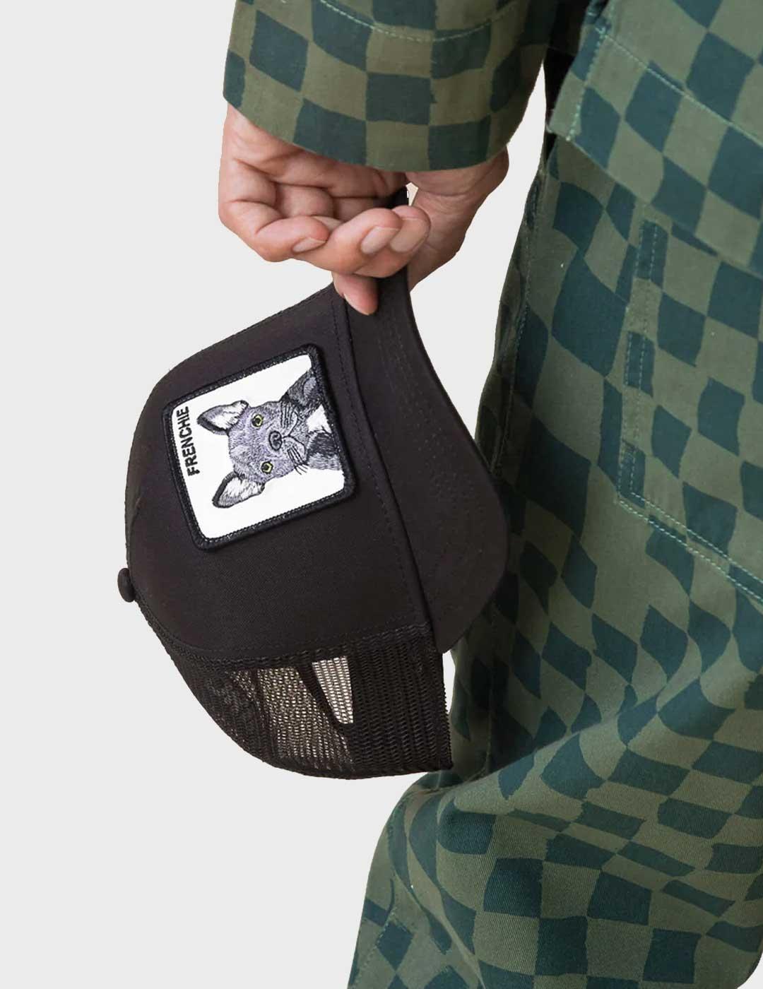 Goorin Frenchie gorra negra para hombre