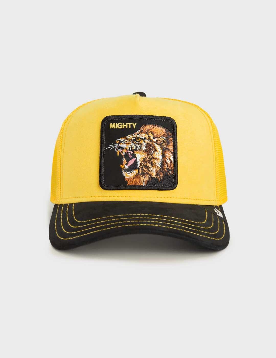 Goorin Suede Lion gorra amarilla para hombre y mujer