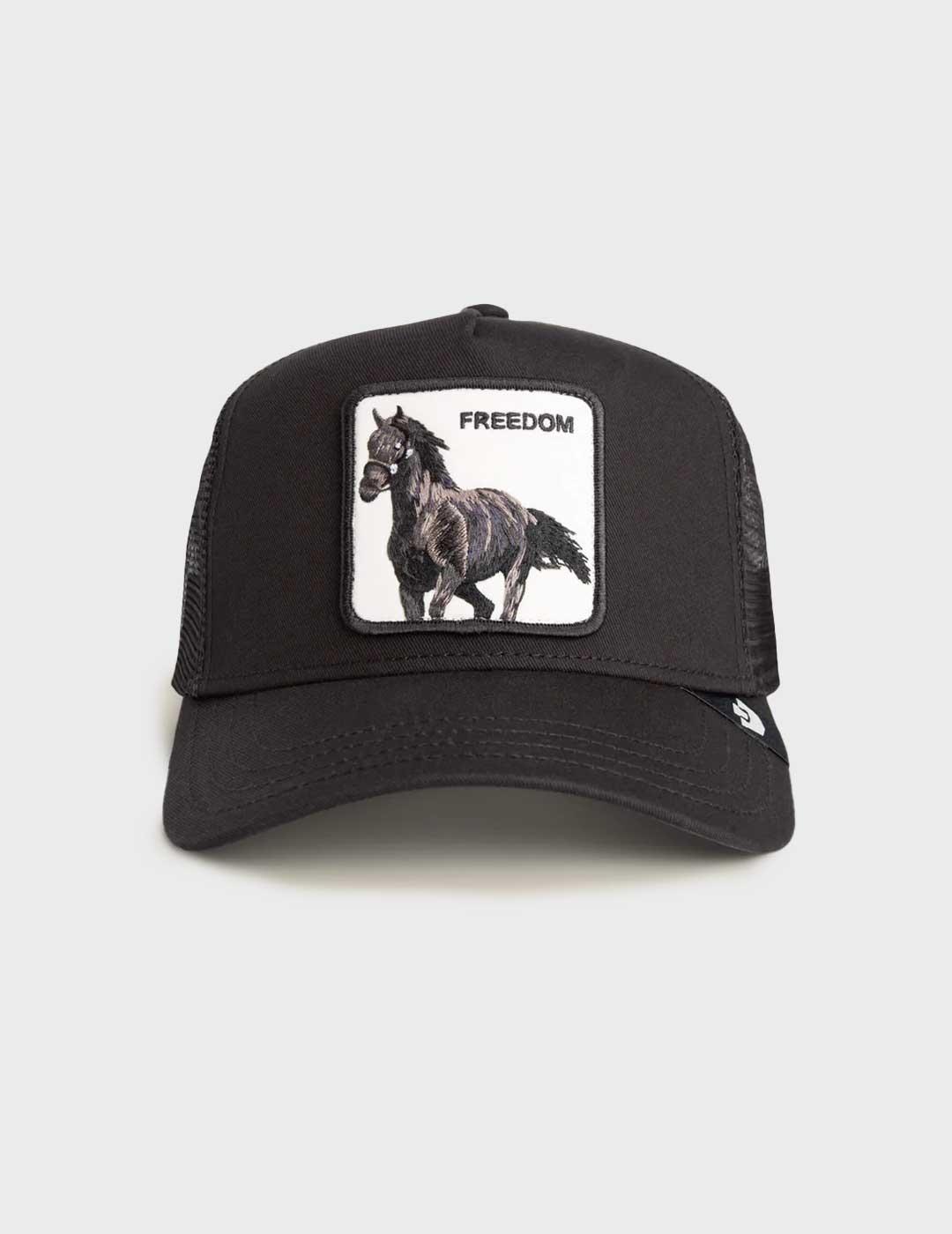 Goorin Freedom Horse gorra negra para hombre y mujer