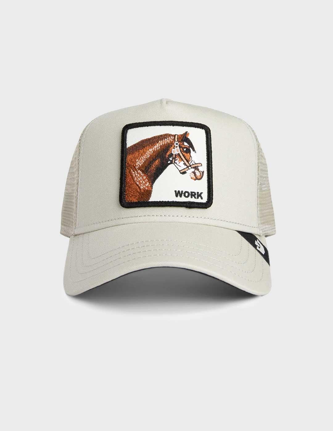Goorin Work Horse gorra beige para hombre y mujer