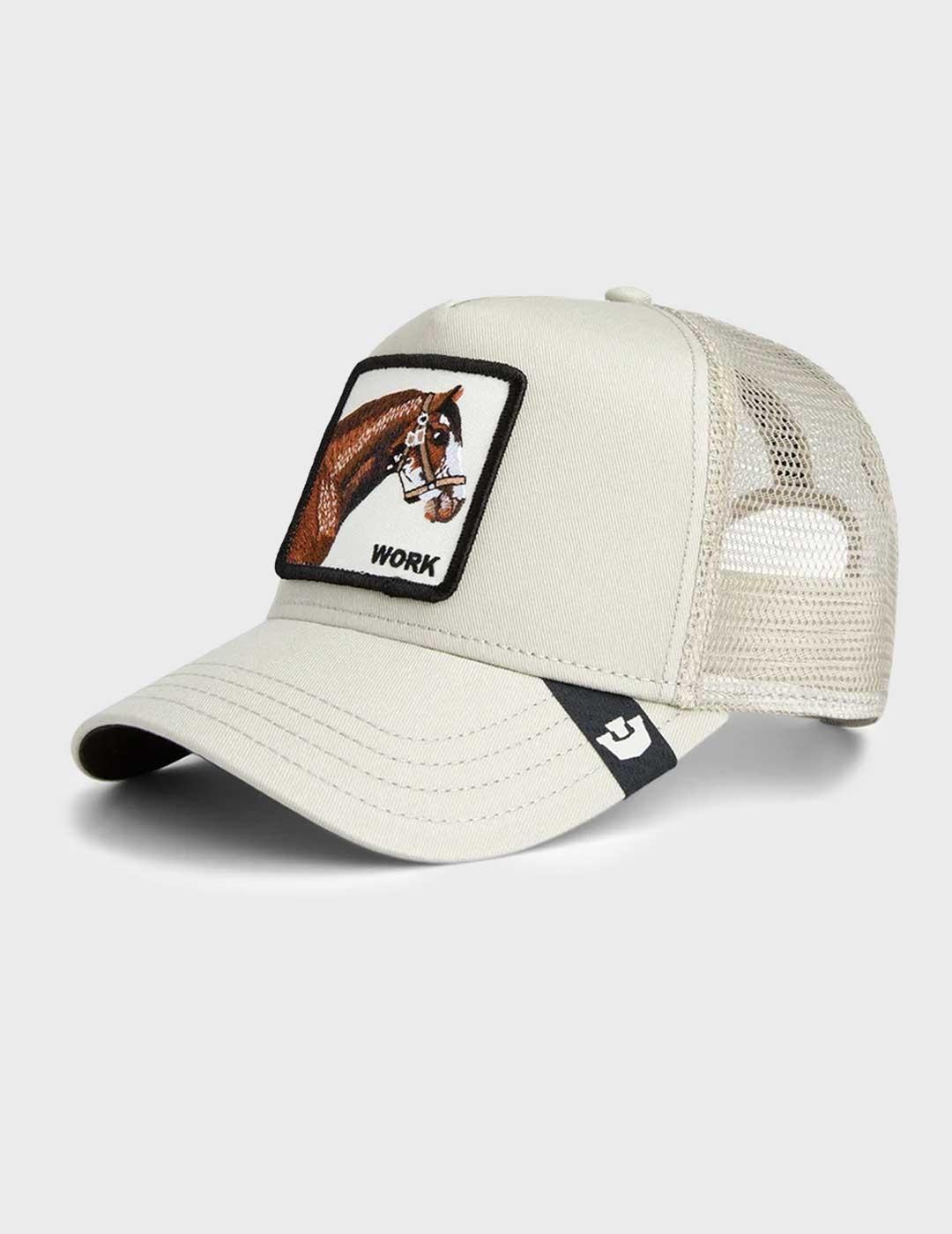 Goorin Work Horse gorra beige para hombre y mujer