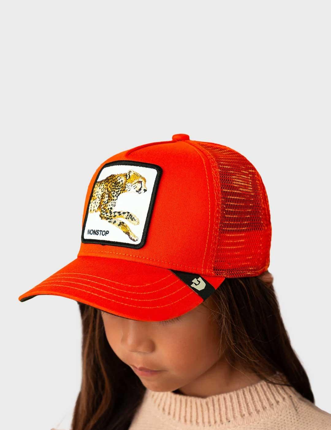 Goorin The Nonstop Ceeta Mini gorra naranja para niño y niña