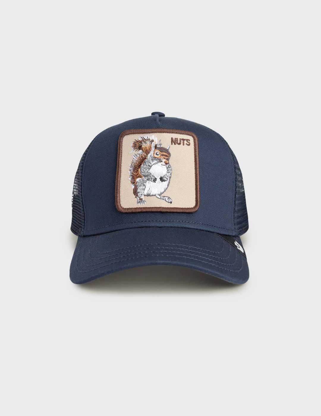 Goorin Nuts Mini gorra azul marino para niño y niña