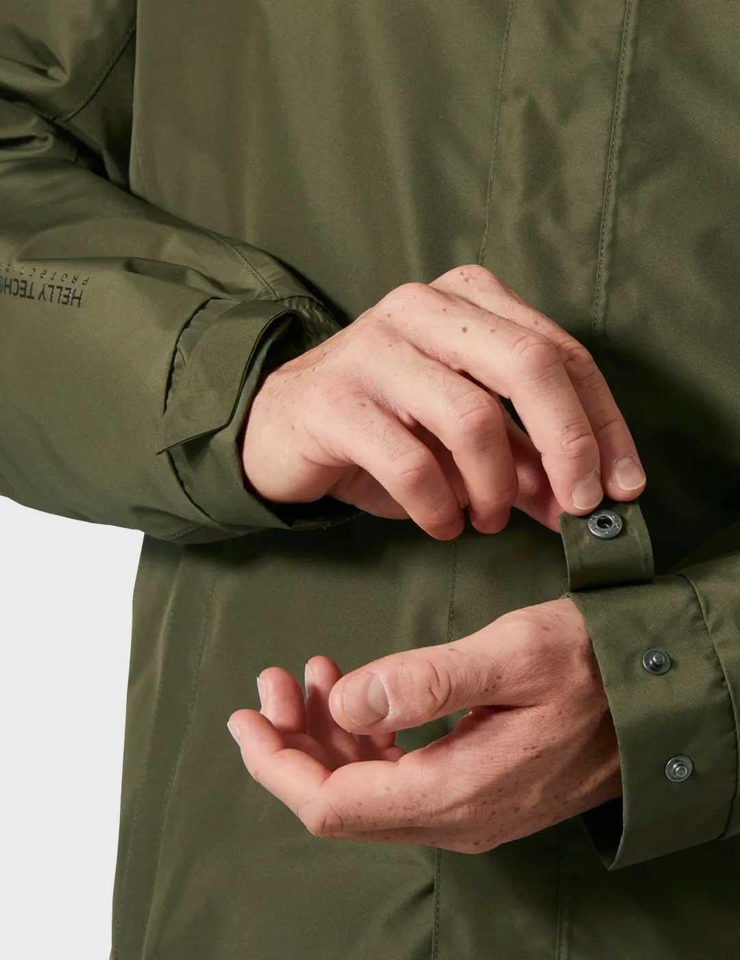 Helly Hansen Dubliner Insulated chaqueta verde para hombre