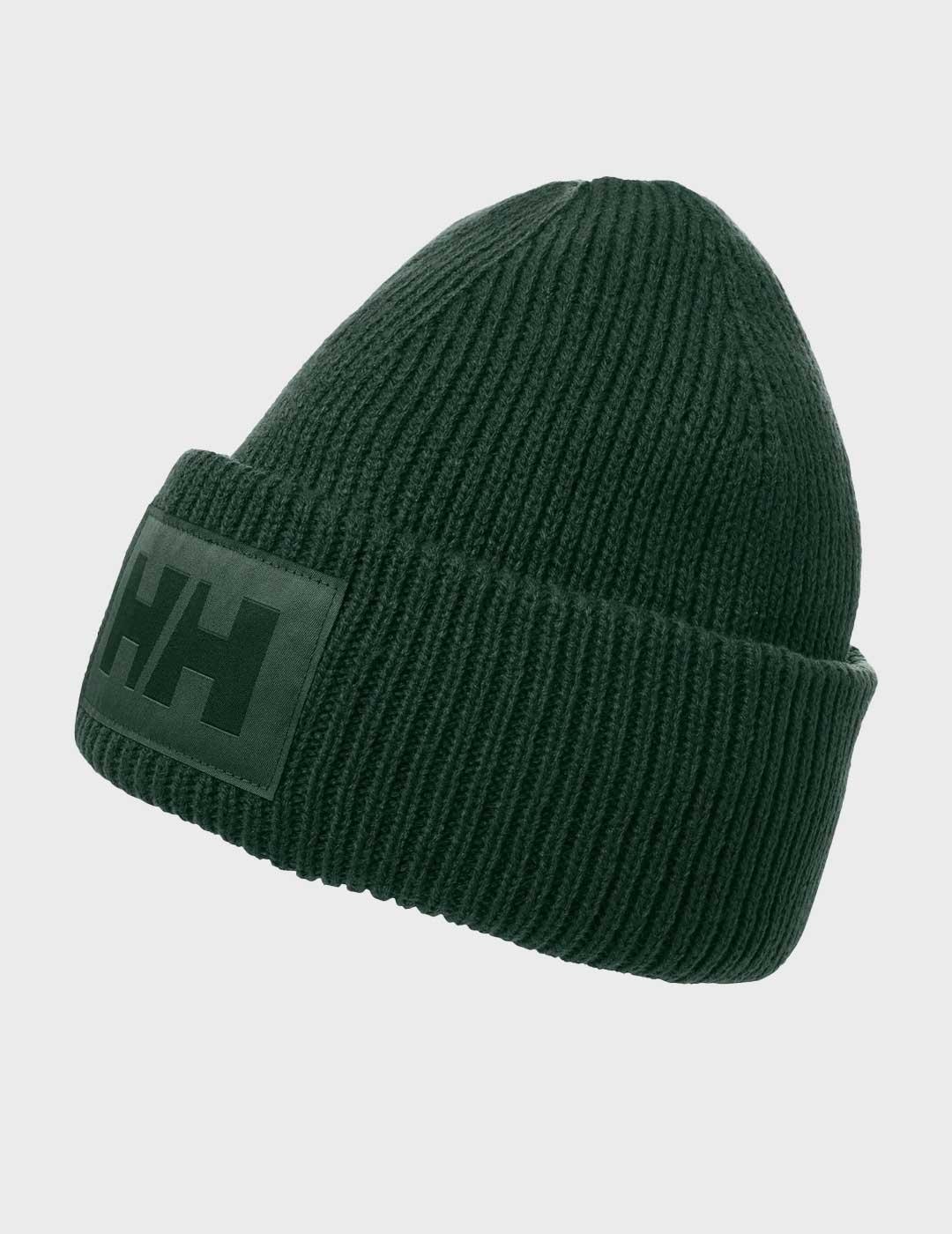 Helly Hansen Box gorro verde para hombre y mujer