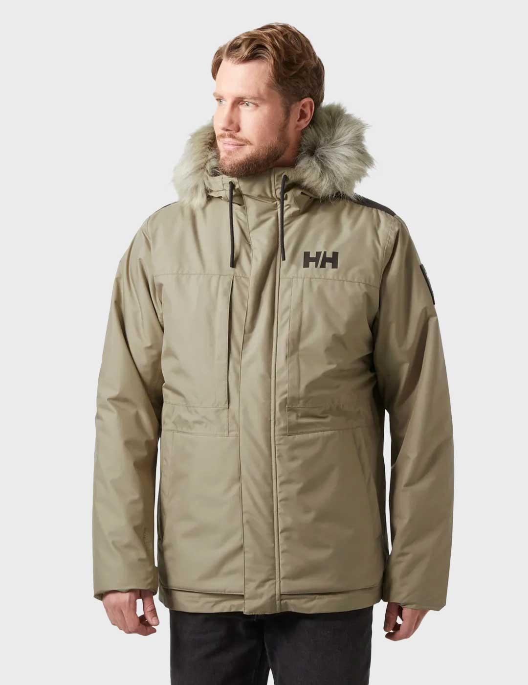 Helly Hansen Coastal 3.0 parka beige para hombre