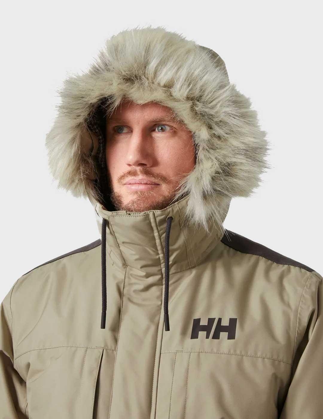 Helly Hansen Coastal 3.0 parka beige para hombre