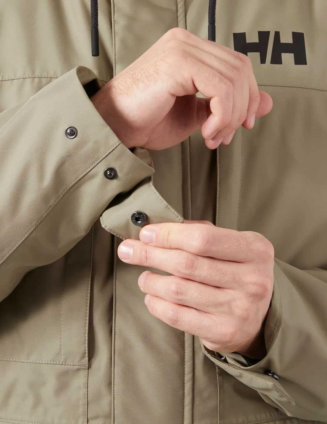 Helly Hansen Coastal 3.0 parka beige para hombre