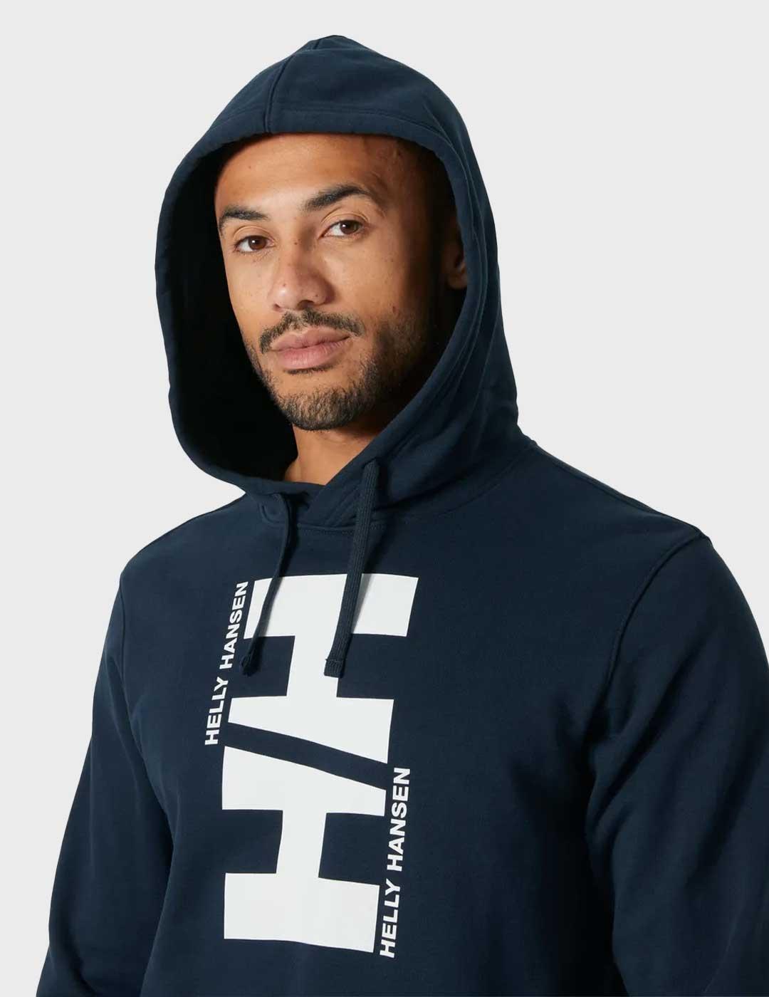 Helly Hansen Graphic sudadera azul marino para hombre